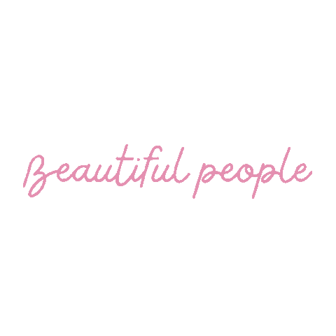 Beautiful People Sticker by The Endiy Shop