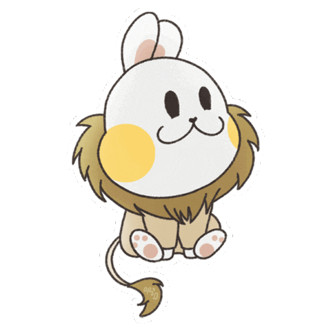 Cowardly Lion Singapore Sticker