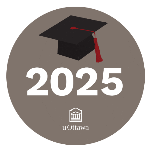 Uograd25 Sticker by uOttawa