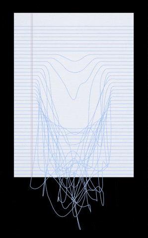 Loose Leaf School GIF by PERFECTL00P