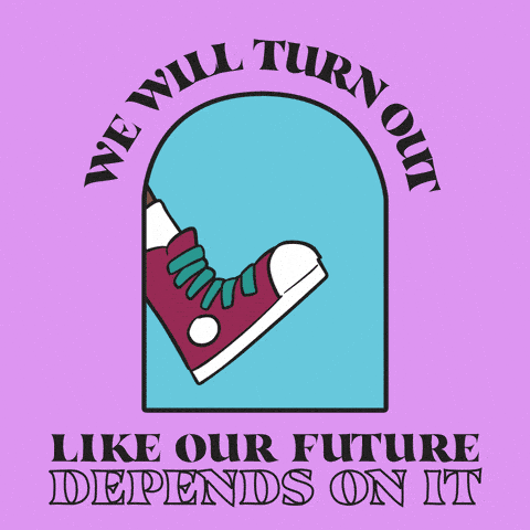 We will turn out shoe GIF