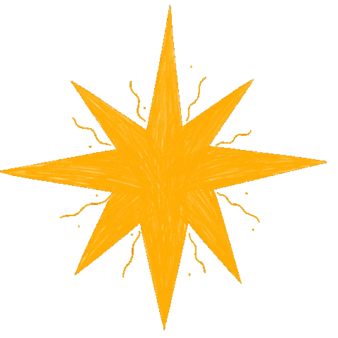 Pray Star Of Bethlehem Sticker by Ancient Faith Kids