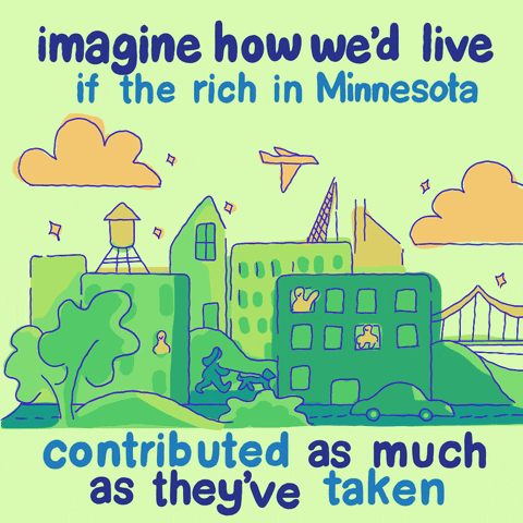 Tax The Rich St Paul GIF by INTO ACTION