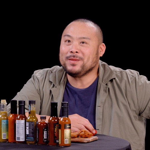 David Chang Hotones GIF by First We Feast: Hot Ones