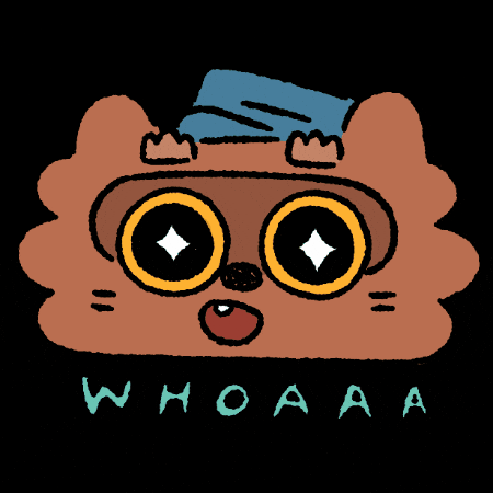 Post Wow GIF by Debbie Fong