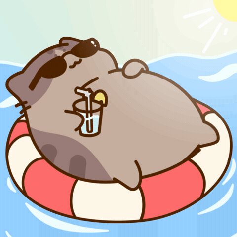 Relaxing Good Vibes GIF by Bichi Mao