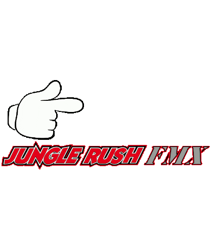 Point Hand Sticker by Jungle Rush FMX