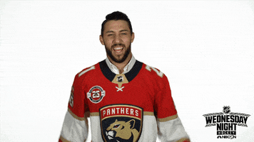 Excited Florida Panthers GIF by NHL on NBC Sports