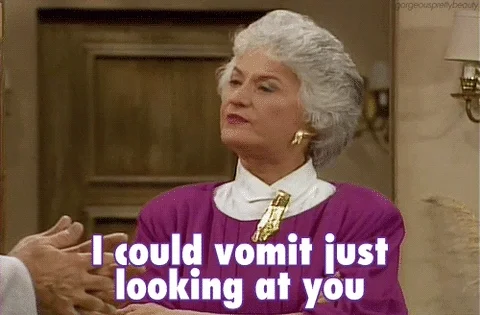 Disgusted The Golden Girls GIF