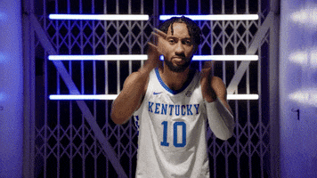 College Basketball Applause GIF by Kentucky Men’s Basketball. #BuiltDifferent