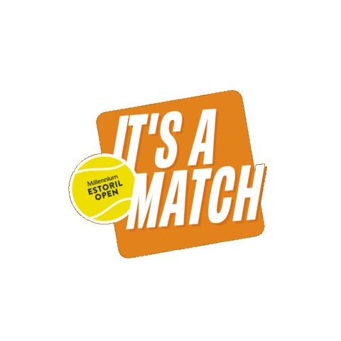 Tennis Sticker by Millennium Estoril Open