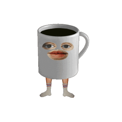 Strong Coffee Sticker by Scorpion Dagger