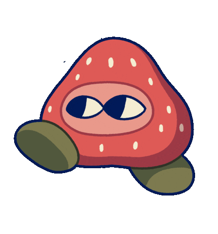 Strawberry Sticker