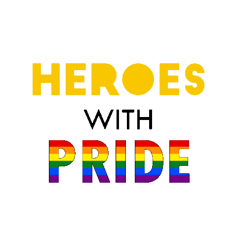 Pride Heroeswithpride Sticker by Heroes Psicología Pop