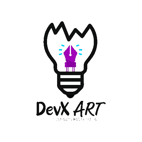 Logo Sticker by DevX Art