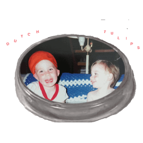 Dutch Tulips Sticker