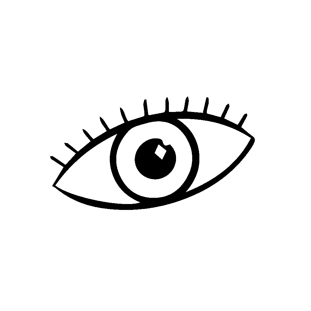 Seeing Third Eye Sticker by Y7 Studio