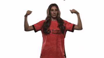 Muscle Bicep Flex GIF by National Women's Soccer League