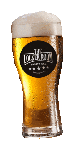 The Locker Room Sports Bar Sticker