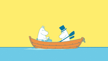 Little My Swimming GIF by Moomin Official