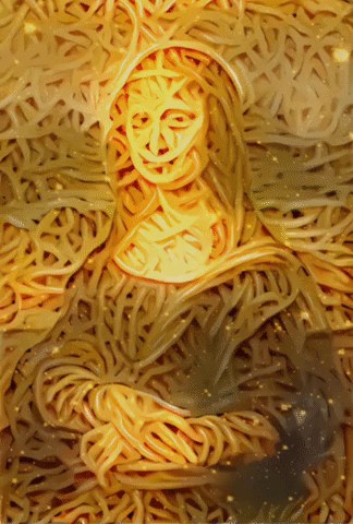 reinbijlsma art food digital art pasta GIF