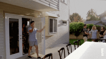 dinner party entrance GIF by E!