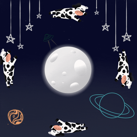 Pretty_little_skaters moon sky cow aliens GIF