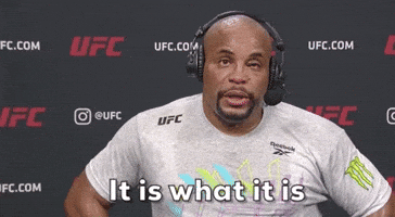 It Is What It Is Sport GIF by UFC