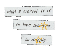 Stars Love Sticker