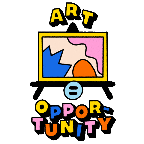 Art Student Sticker by INTO ACTION