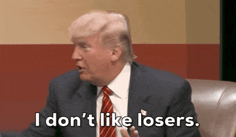 Donald Trump Losers GIF by GIPHY News