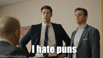 Come On Puns GIF by NOW WE'RE TALKING TV SERIES