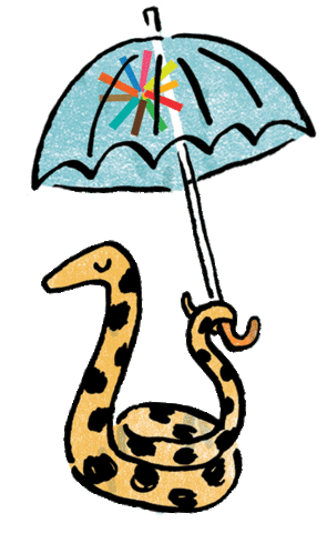 Happy Snake Sticker by Cope Disaster Champions