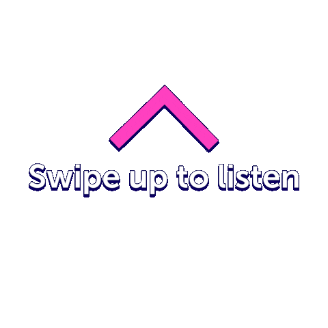 Swipe Listen Sticker by Breaker