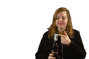 Wine Drinking Sticker by KAJ