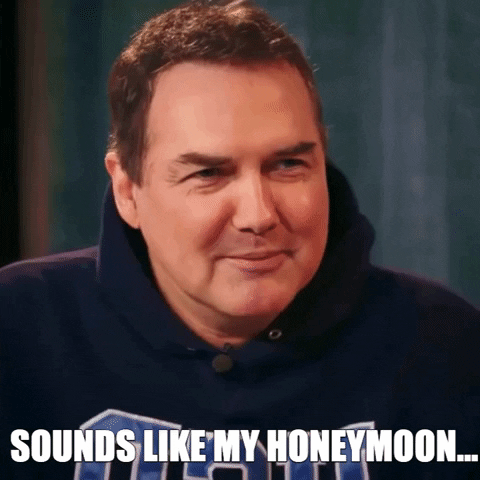 Norm Macdonald Honeymoon GIF