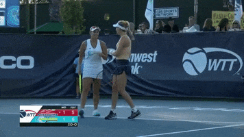 Orange County Laughing GIF by World TeamTennis