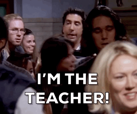Season 8 Teacher GIF by Friends - Find & Share on GIPHY