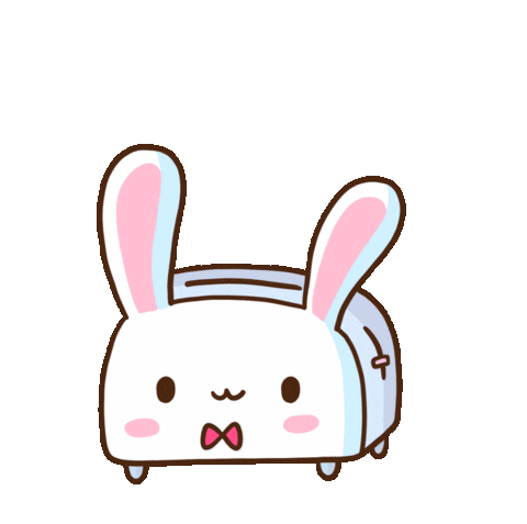 It's a Small World After All — Transparent Flying Mint Bunny gif for your  blog!