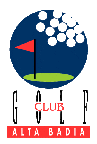 Golf Alta Badia Sticker