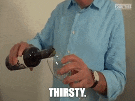 foodtribe wine drinking drinks thirsty GIF