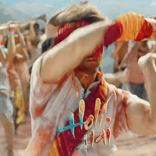 Holi Festival Bollywood GIF by Hrithik Roshan by HrithikRoshan