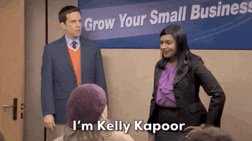 Mindy Kaling The Business Bitch GIF