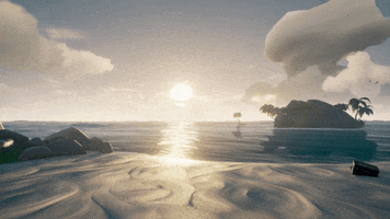 Animal Crossing Sunset GIF by Sea of Thieves