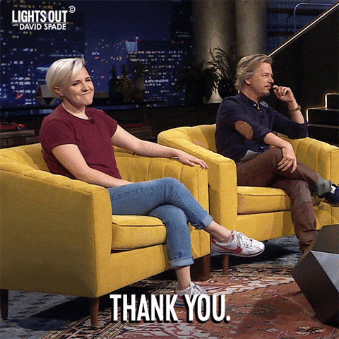 Comedy Central Thank You GIF by Lights Out with David Spade