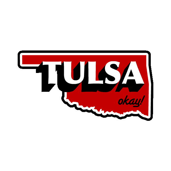 Tulsa Tulsacentral Sticker by letsplay