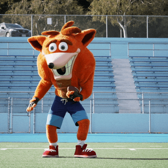 Mascot Spin Move GIF by Crash Bandicoot