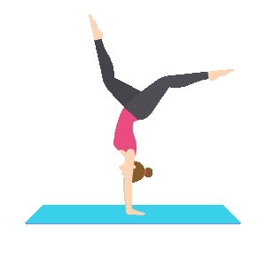 Yoga Pose Sticker by ReYoga
