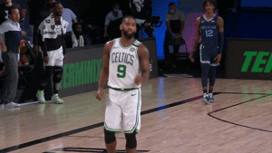 High Five Boston Celtics GIF by NBA