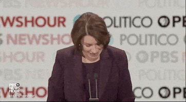 Democratic Debate Smile GIF by GIPHY News